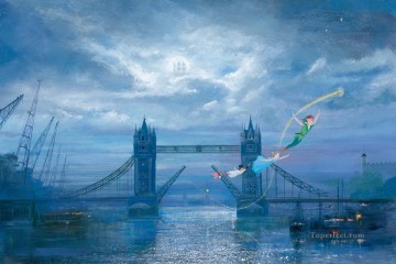 ディズニー Painting - 子供向け漫画「We Can Fly」